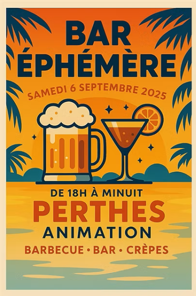 Bar éphémère de Perthes Animation @ Place de Perthes
