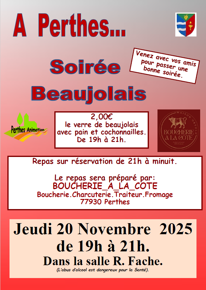 Beaujolais Nouveau @ Salle polyvalente Raymonde Fache