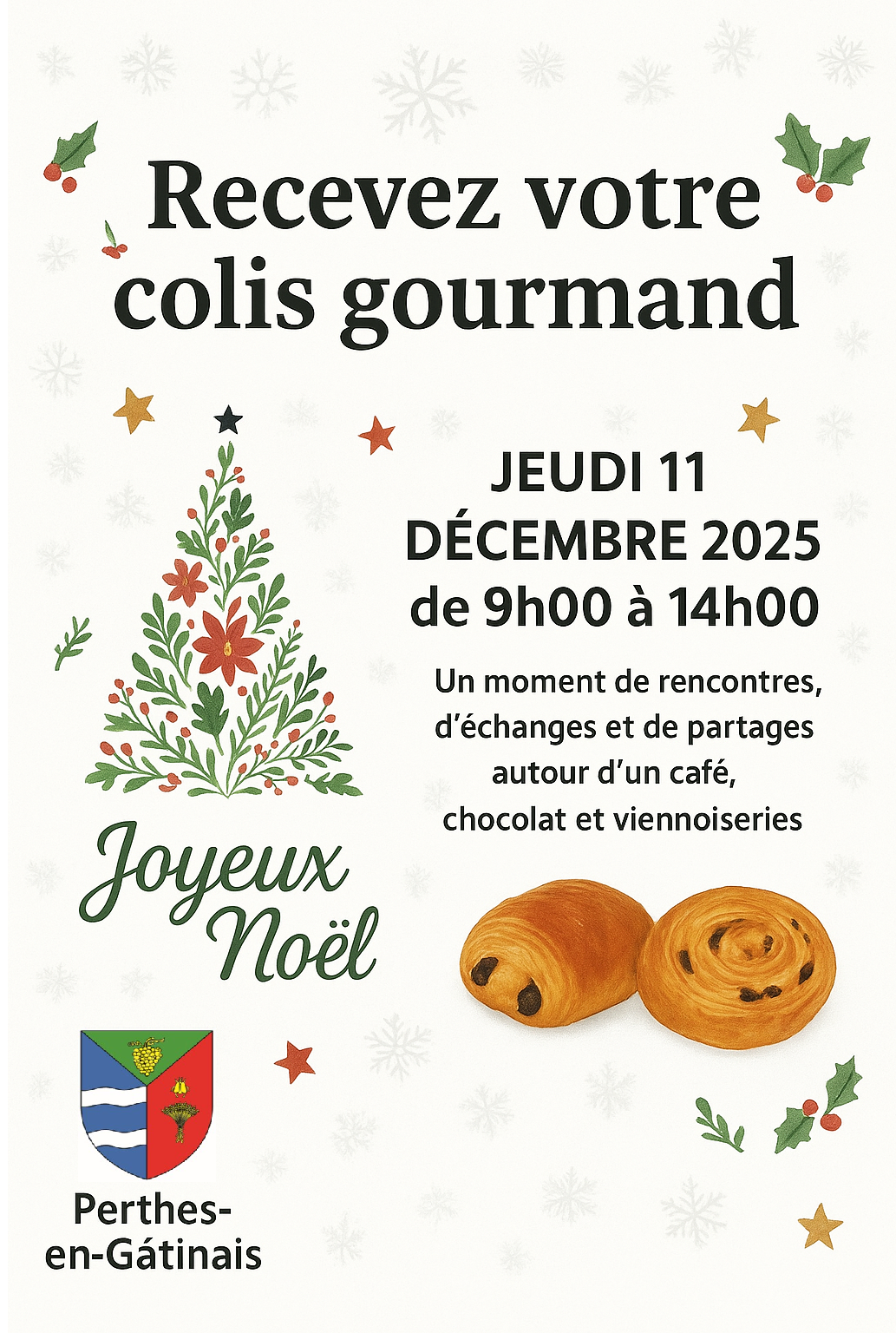 Matinée remise des colis à nos ainés @ Salle polyvalente Raymonde Fache