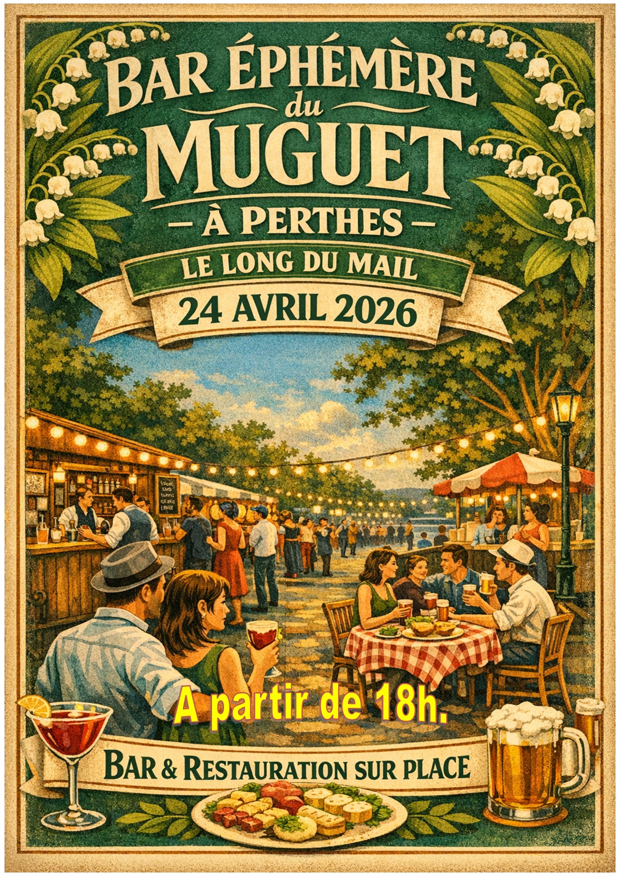 Bar éphémère de Perthes Animation @ Mail de Perthes