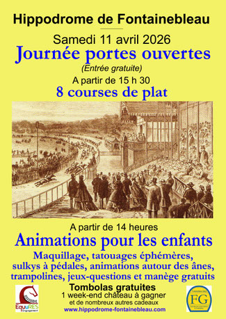 Journée portes ouvertes hippodrome de Fontainebleau