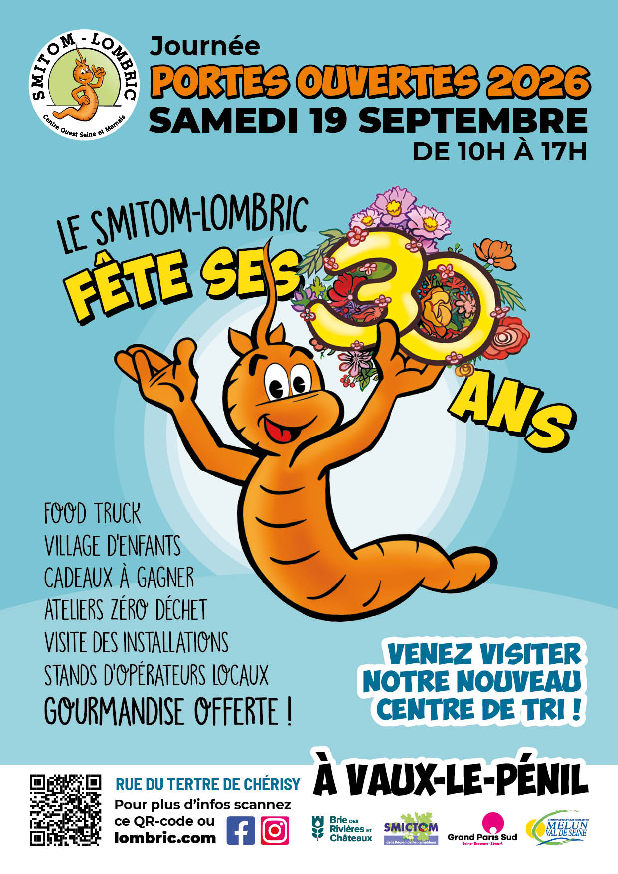 Portes ouvertes SMITOM-LOMBRIC @ VAUX LE PENIL