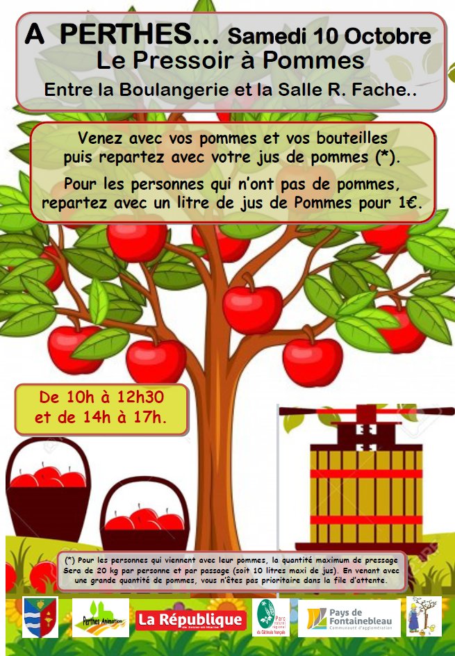 Le pressoir à pommes